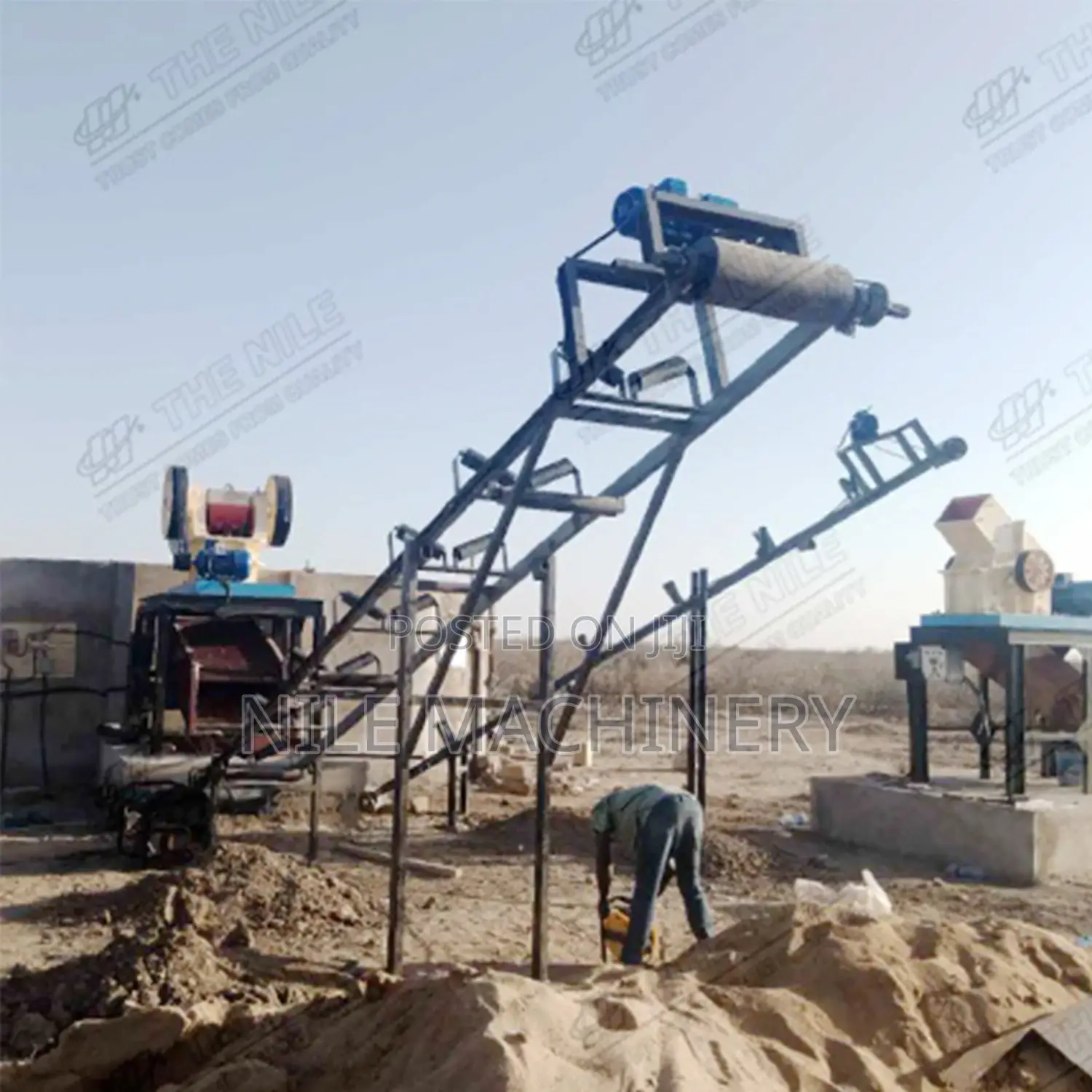 High Efficiency Stone Crushing Production Line for Quarry Mining
