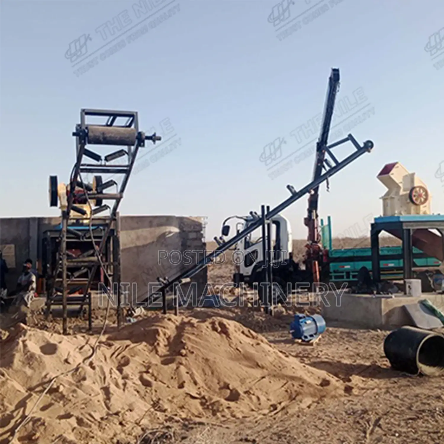 High Efficiency Stone Crushing Production Line for Quarry Mining