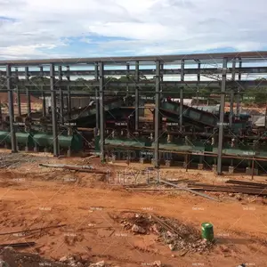 Tanzania 100 TPD Small Scale Gold Cil Cip Plant Leaching Equipment
