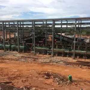 Tanzania 100 TPD Small Scale Gold Cil Cip Plant Leaching Equipment