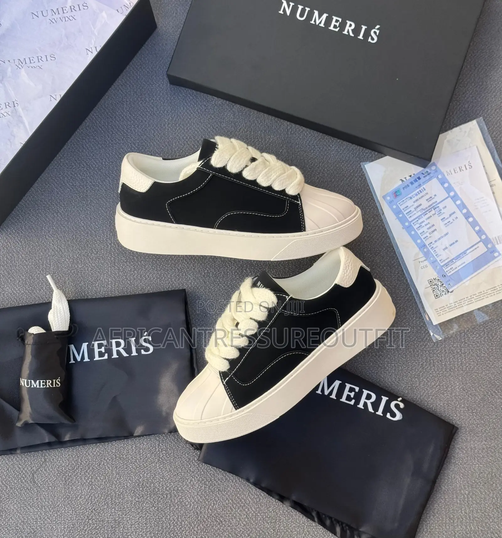 Numeriś Eclipse Aqua Woven Trainer