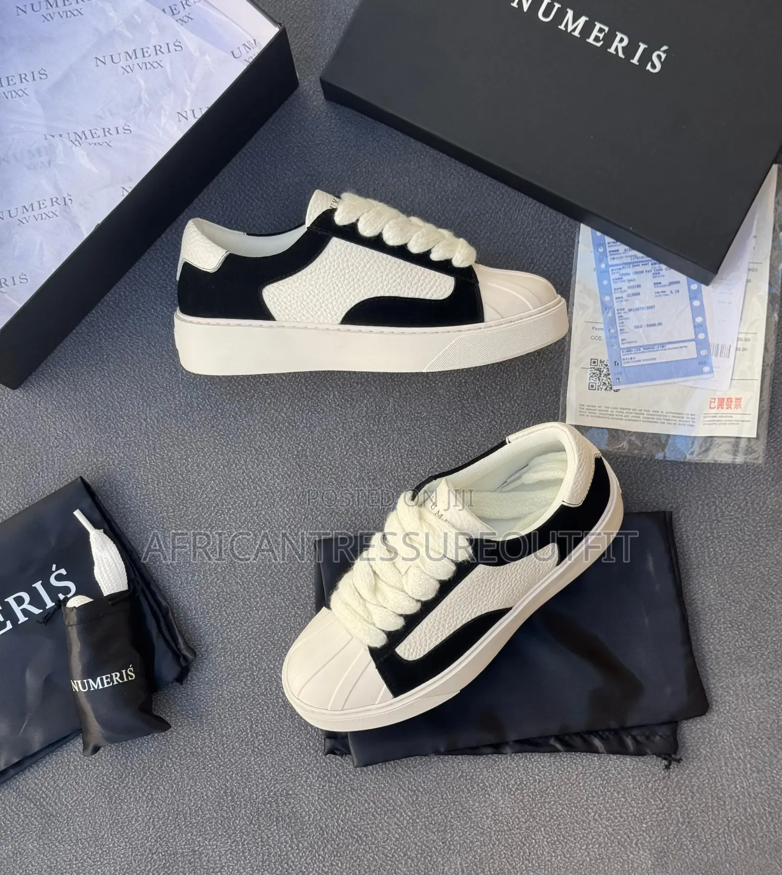 Numeriś Eclipse Aqua Woven Trainer