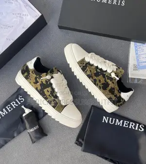 Numeriś Atelier Sneakers Featuring a Thick,Chunky Serrated Rubber Sole