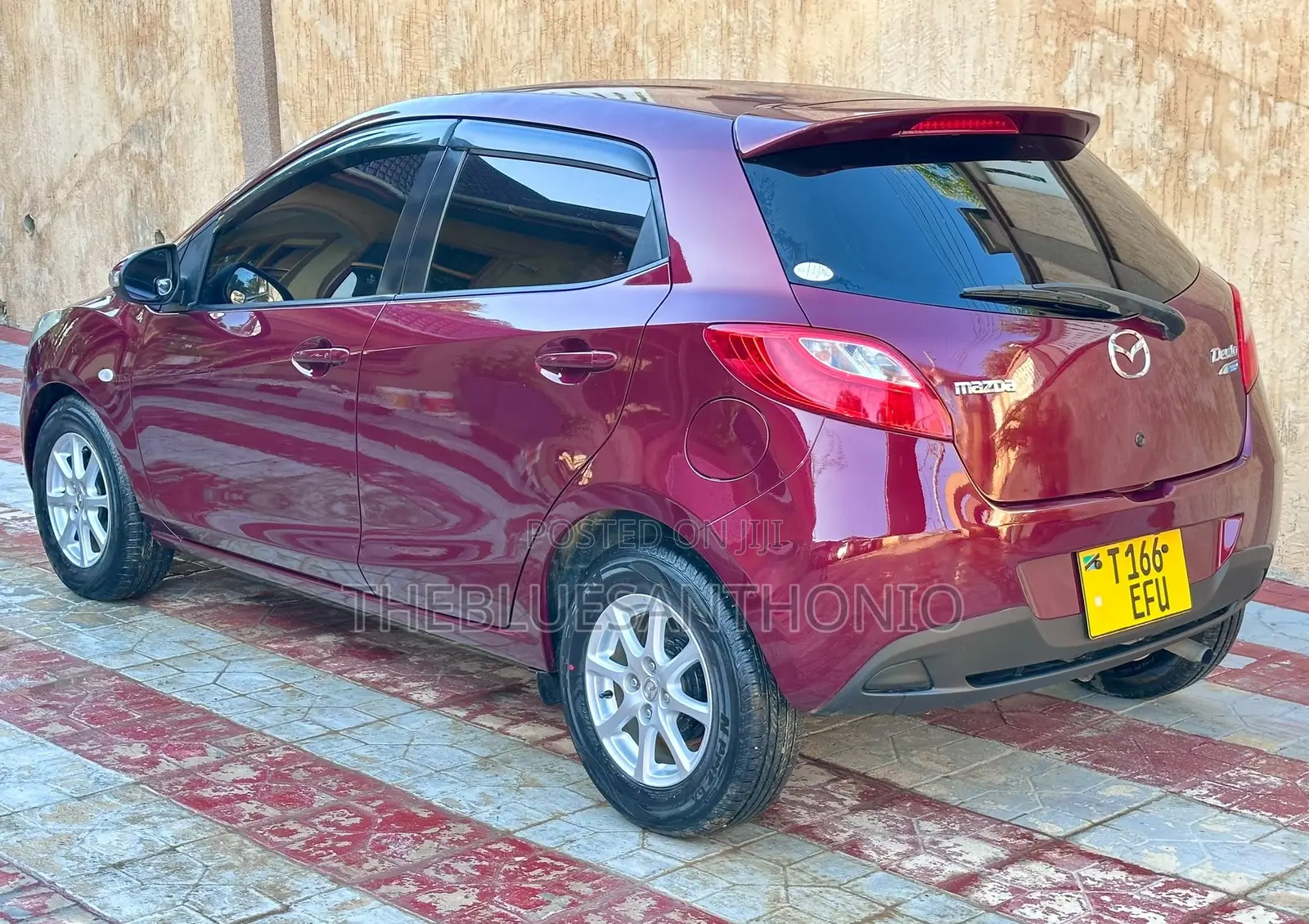 Mazda Demio 2007 Maroon