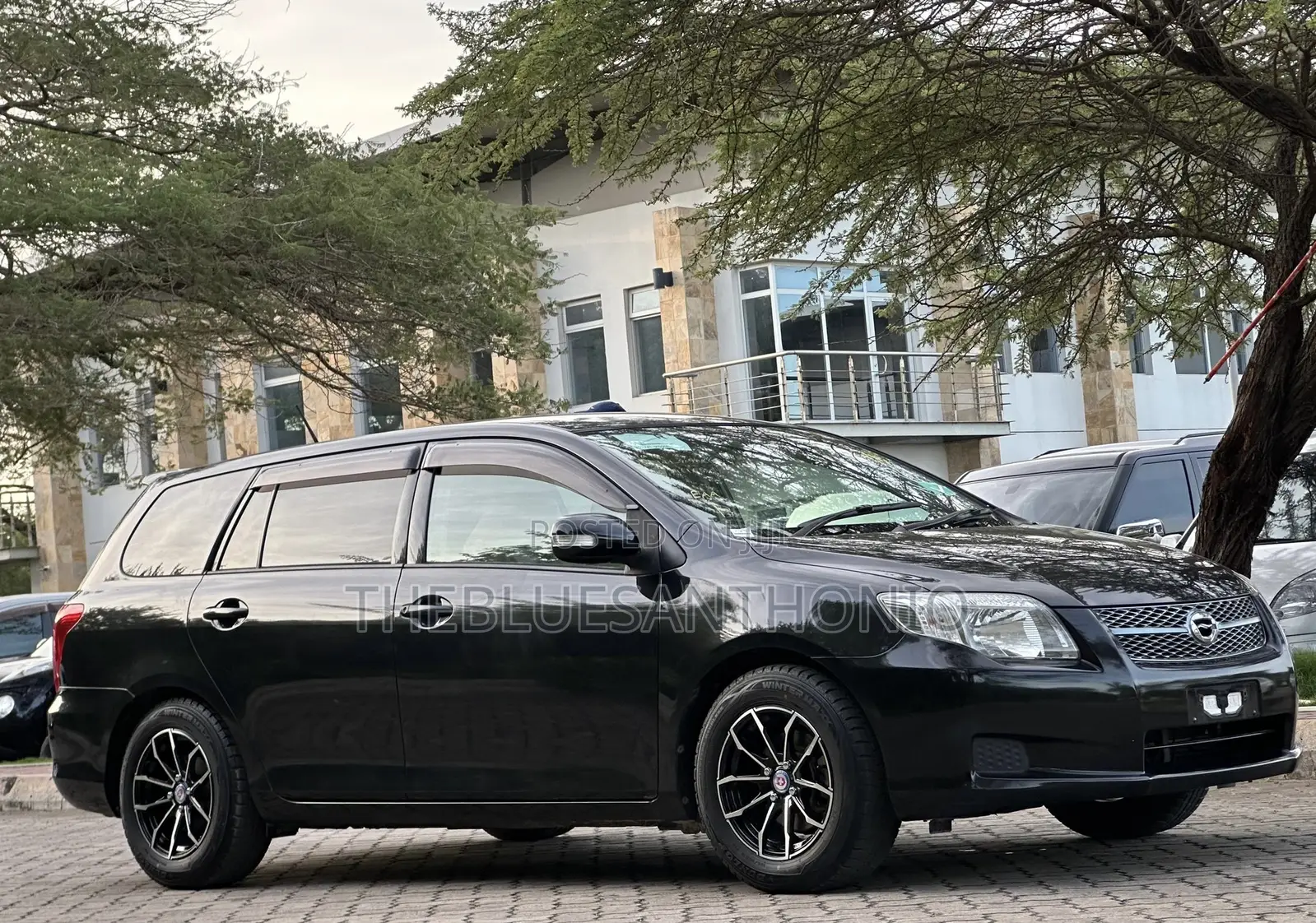 Toyota Corolla Fielder 2008 Black