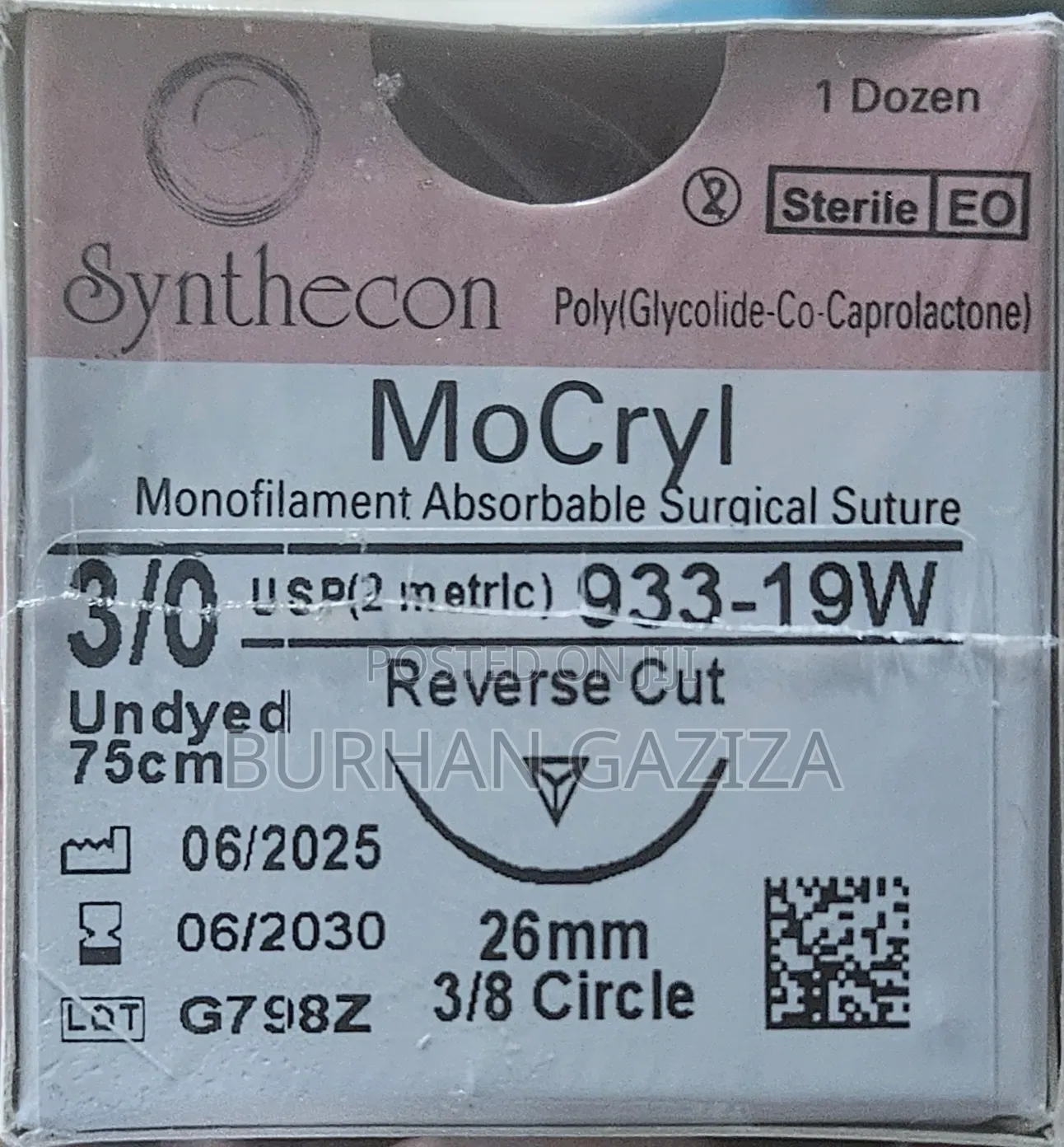 Synthecon Surgical Sutures