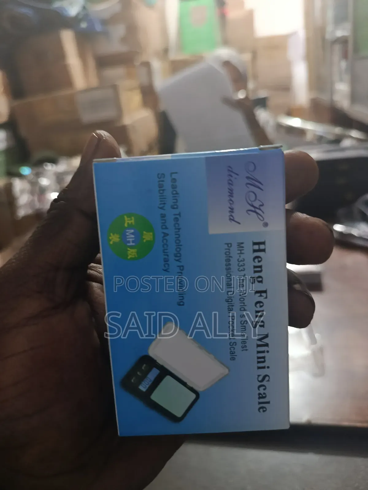 Pocket Scale Za Madini 200g