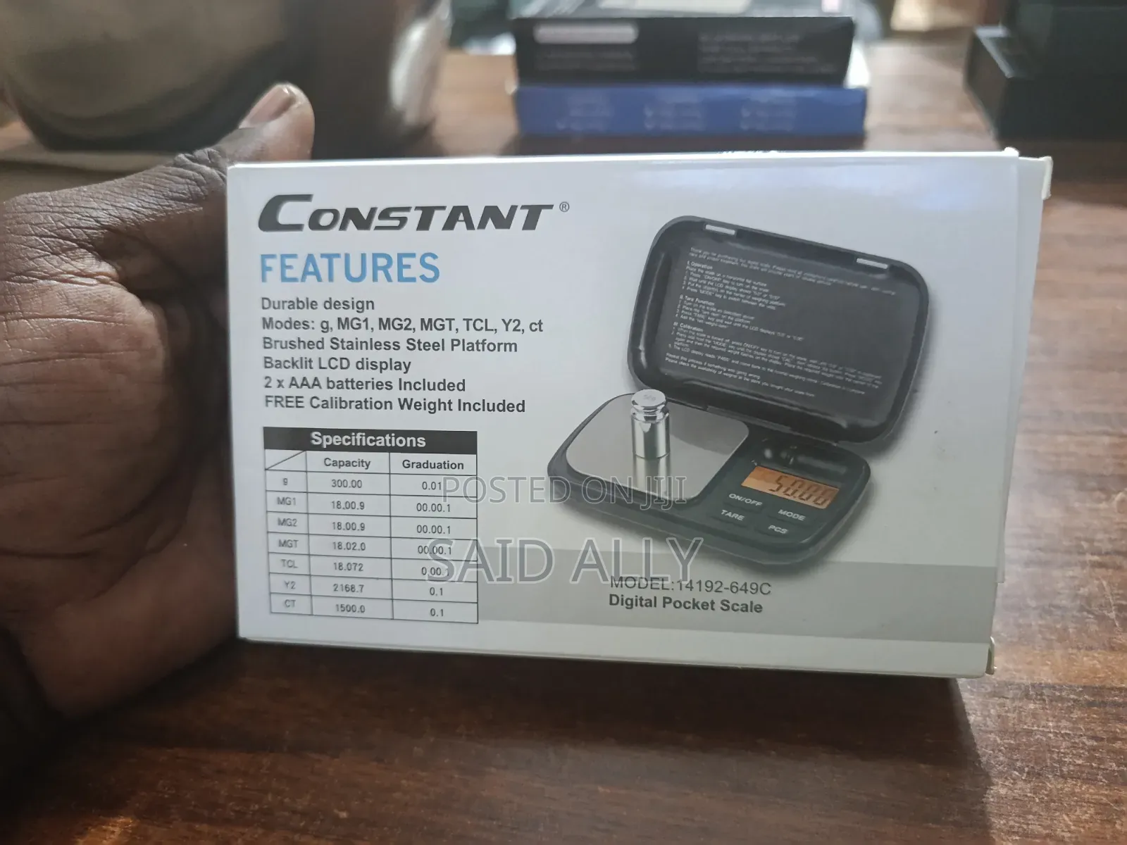 Gemstone Pocket Scale