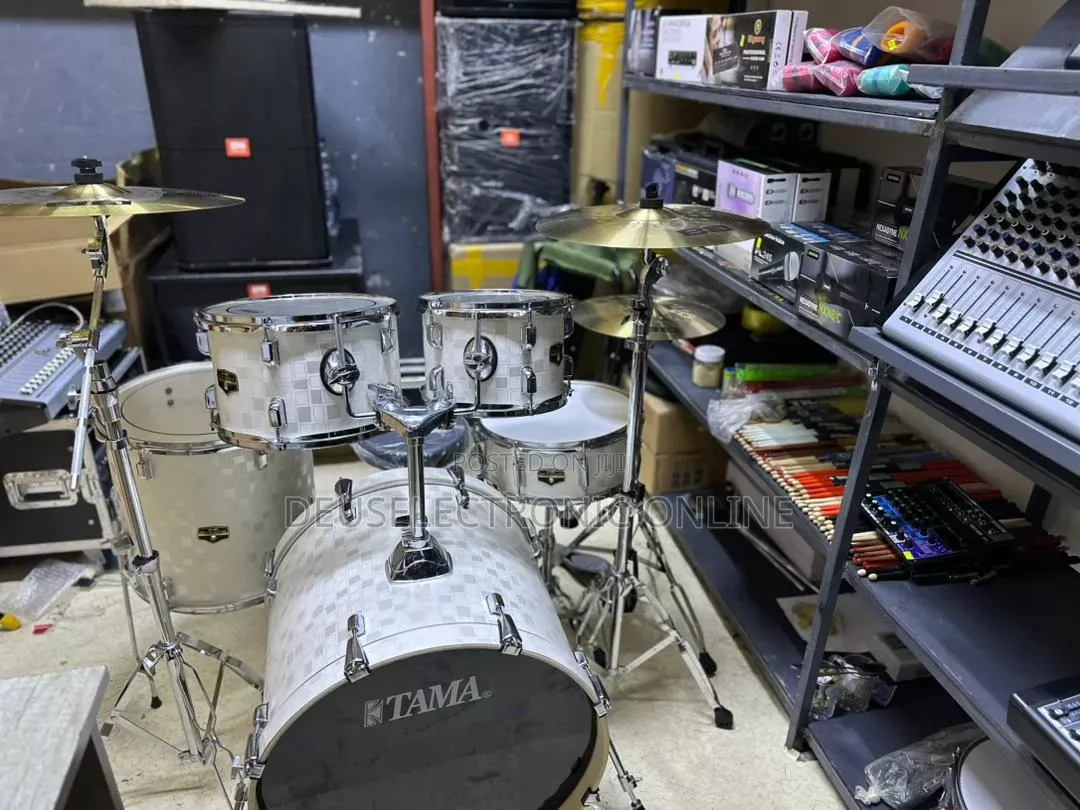 Tama Quality Drum Set 4 Colors Cream,Black,Green,Blue 1,850,000/