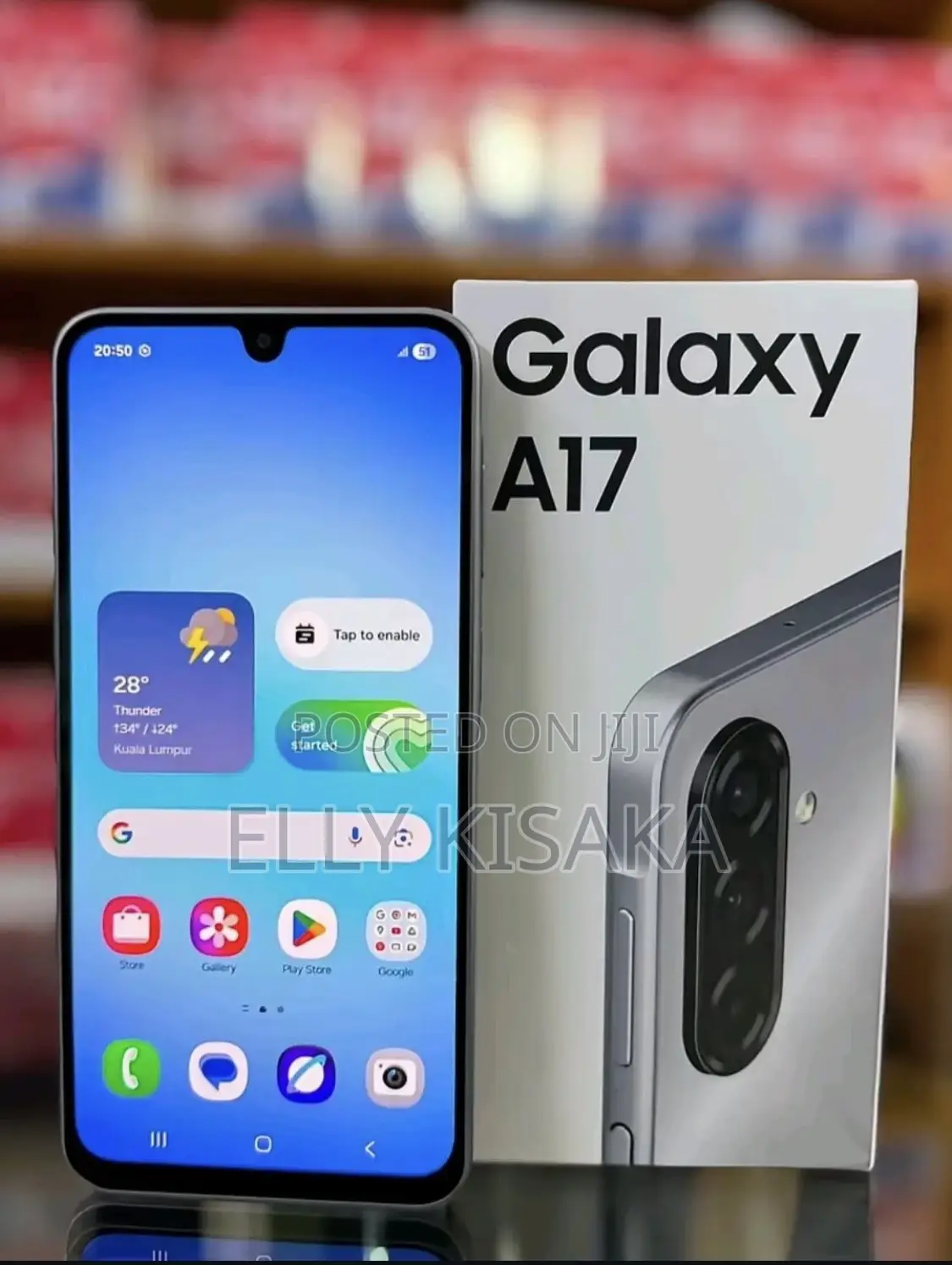 New Samsung Galaxy A17 128 GB Silver