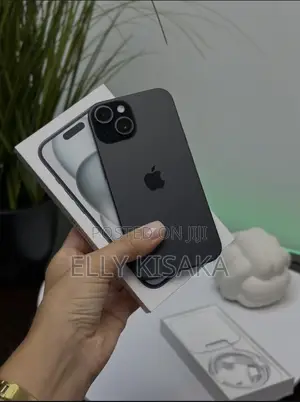 New Apple iPhone 15 128 GB Black