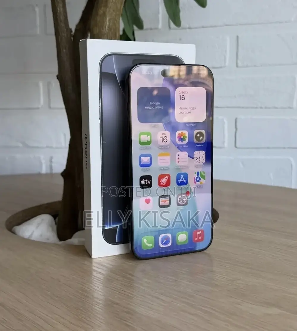 New Apple iPhone 16 Pro 128 GB Black