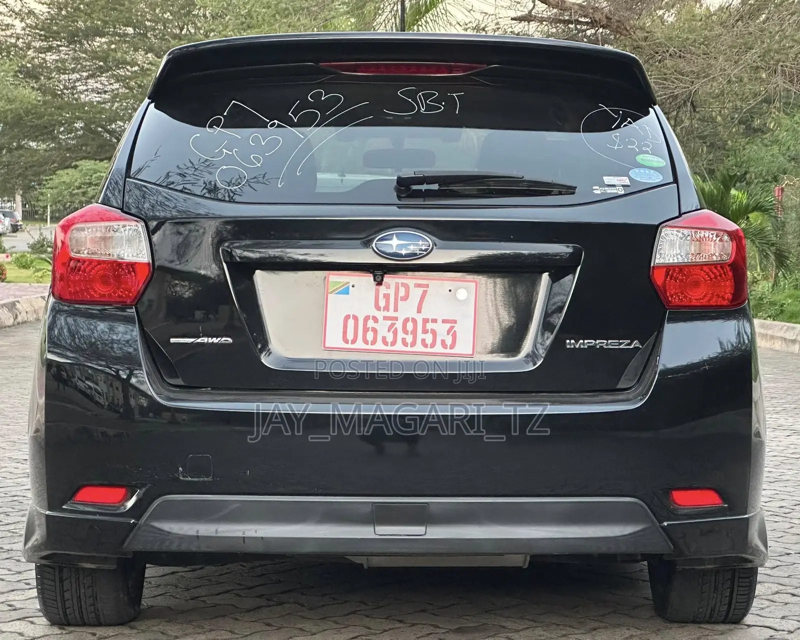 Subaru Impreza 2012 Black