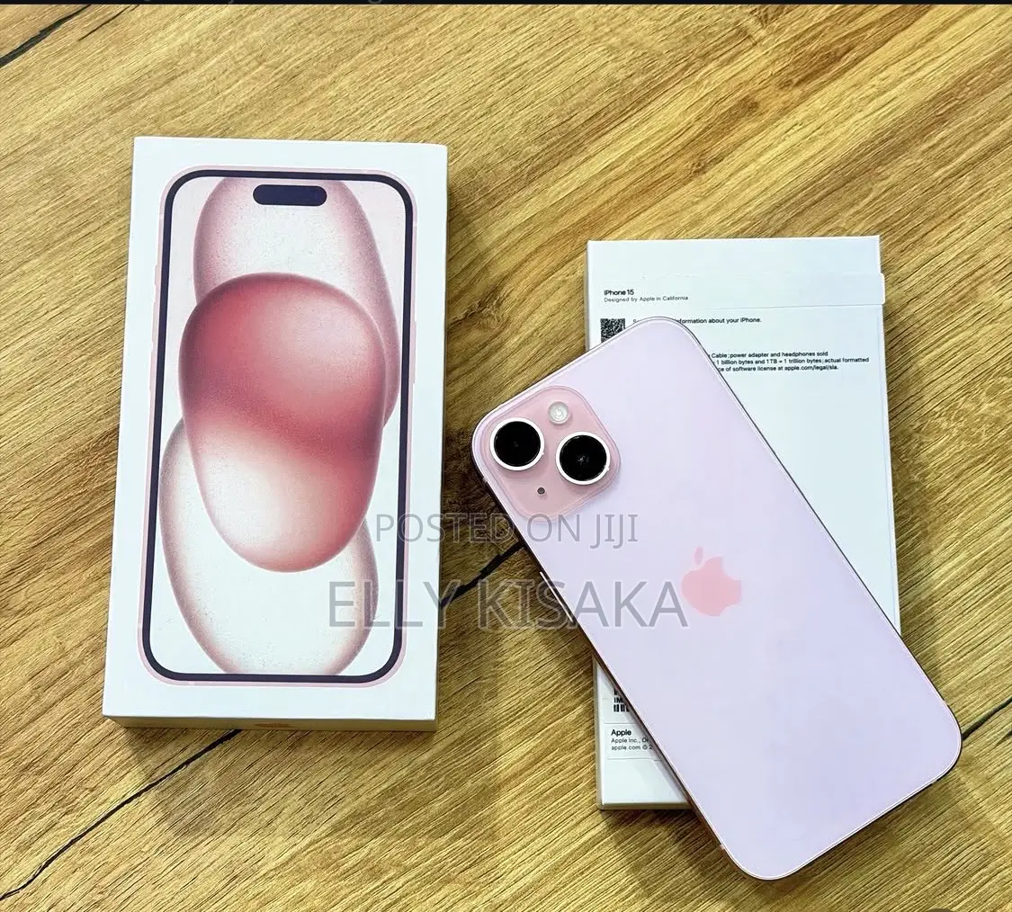 New Apple iPhone 15 128 GB Pink