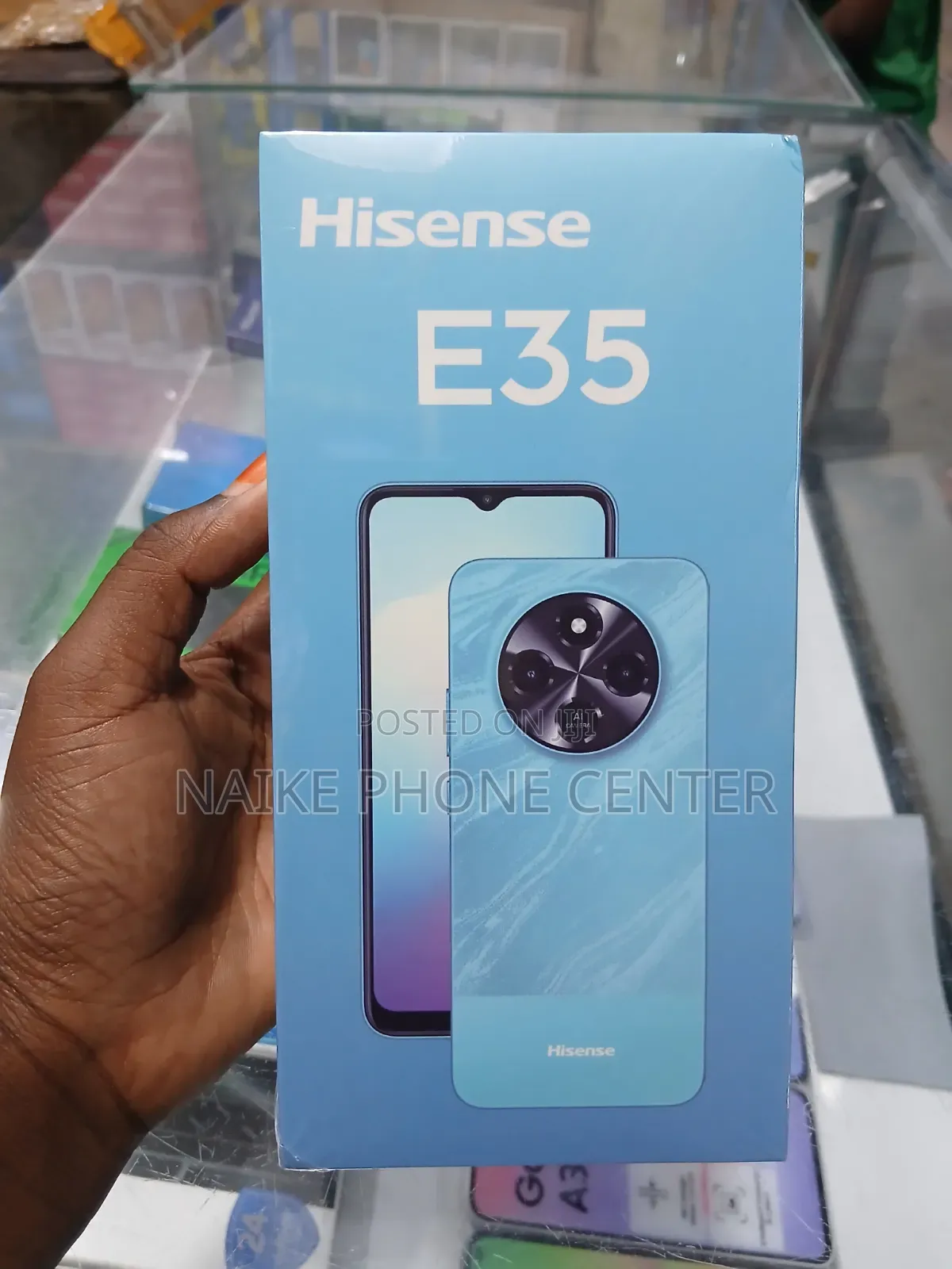 New Hisense E34 64 GB Blue