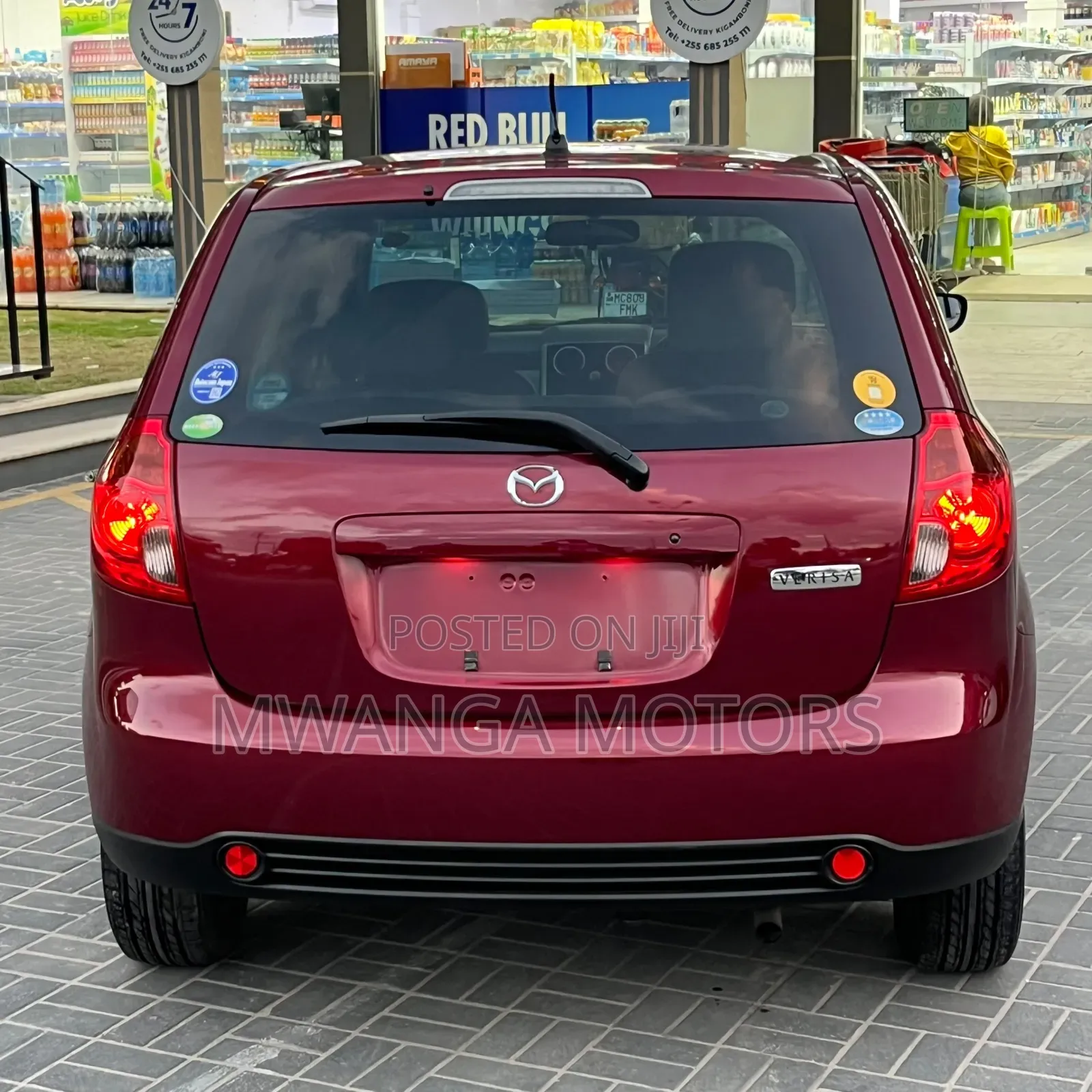 Mazda Verisa 2011 Maroon