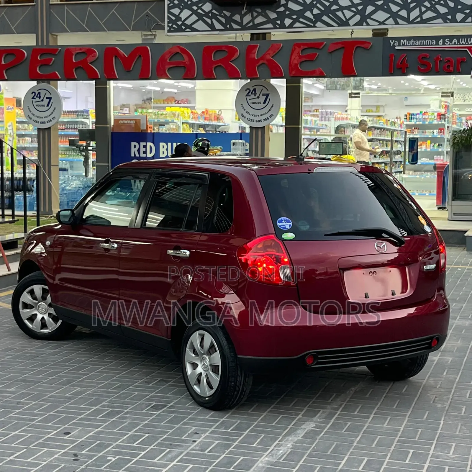 Mazda Verisa 2011 Maroon