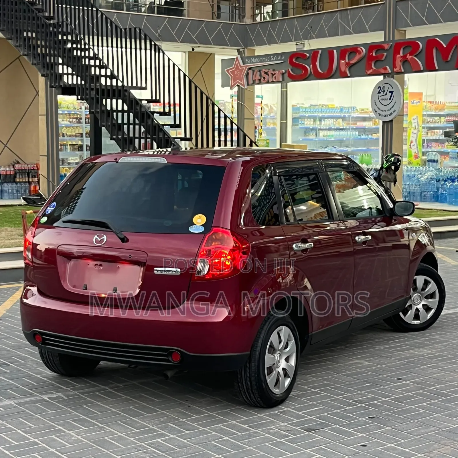 Mazda Verisa 2011 Maroon