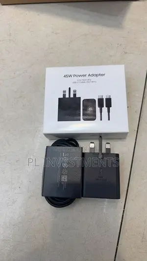 45 Watt Samsung Adapter and Cable