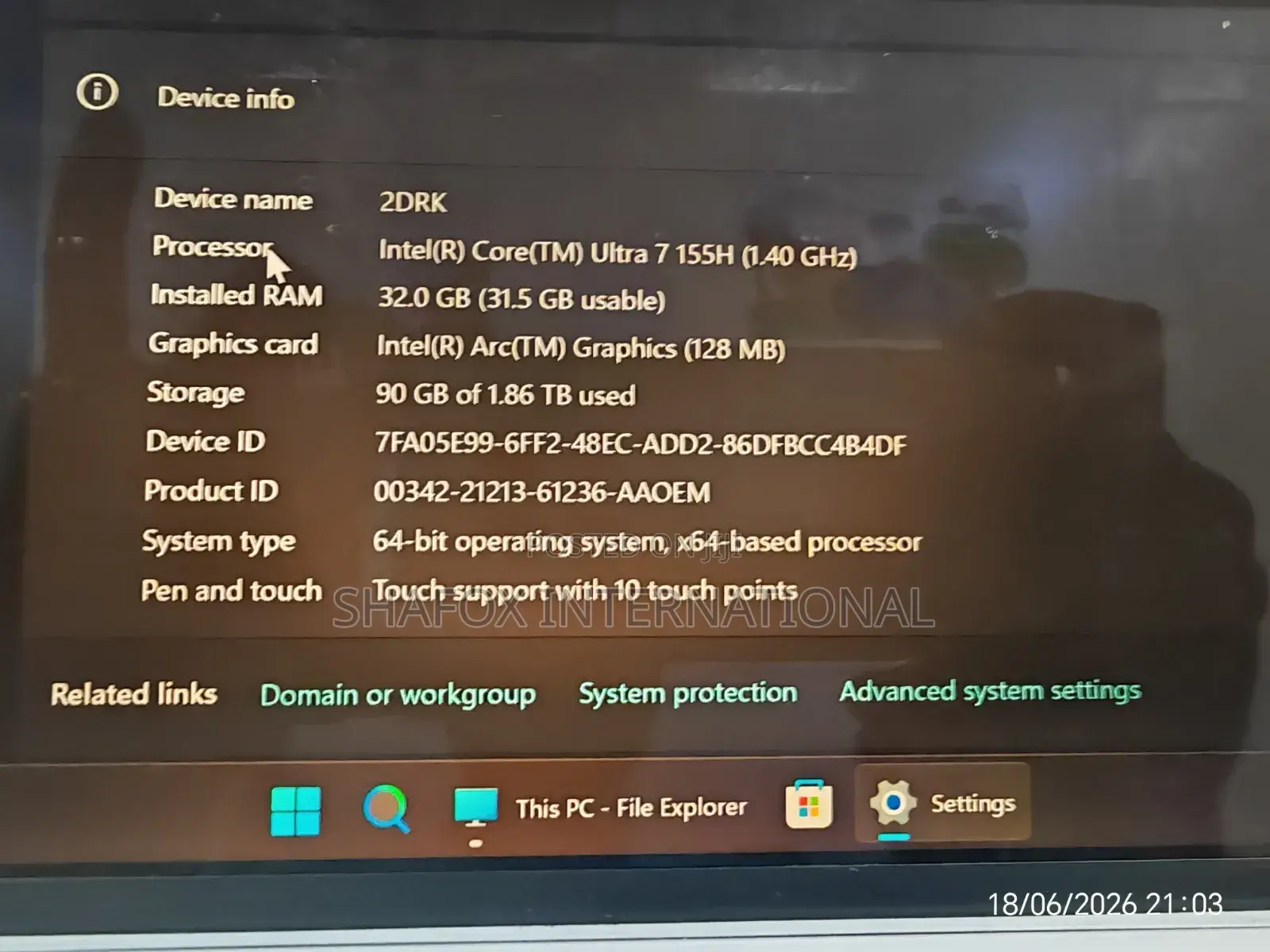 Laptop Dell XPS 13 9340 32GB Intel Core Ultra 7 SSD 2T