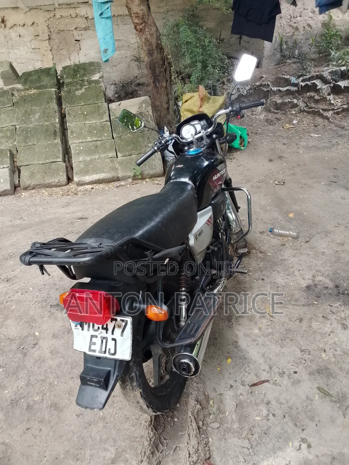 Hero Hunter 125 2024 Black