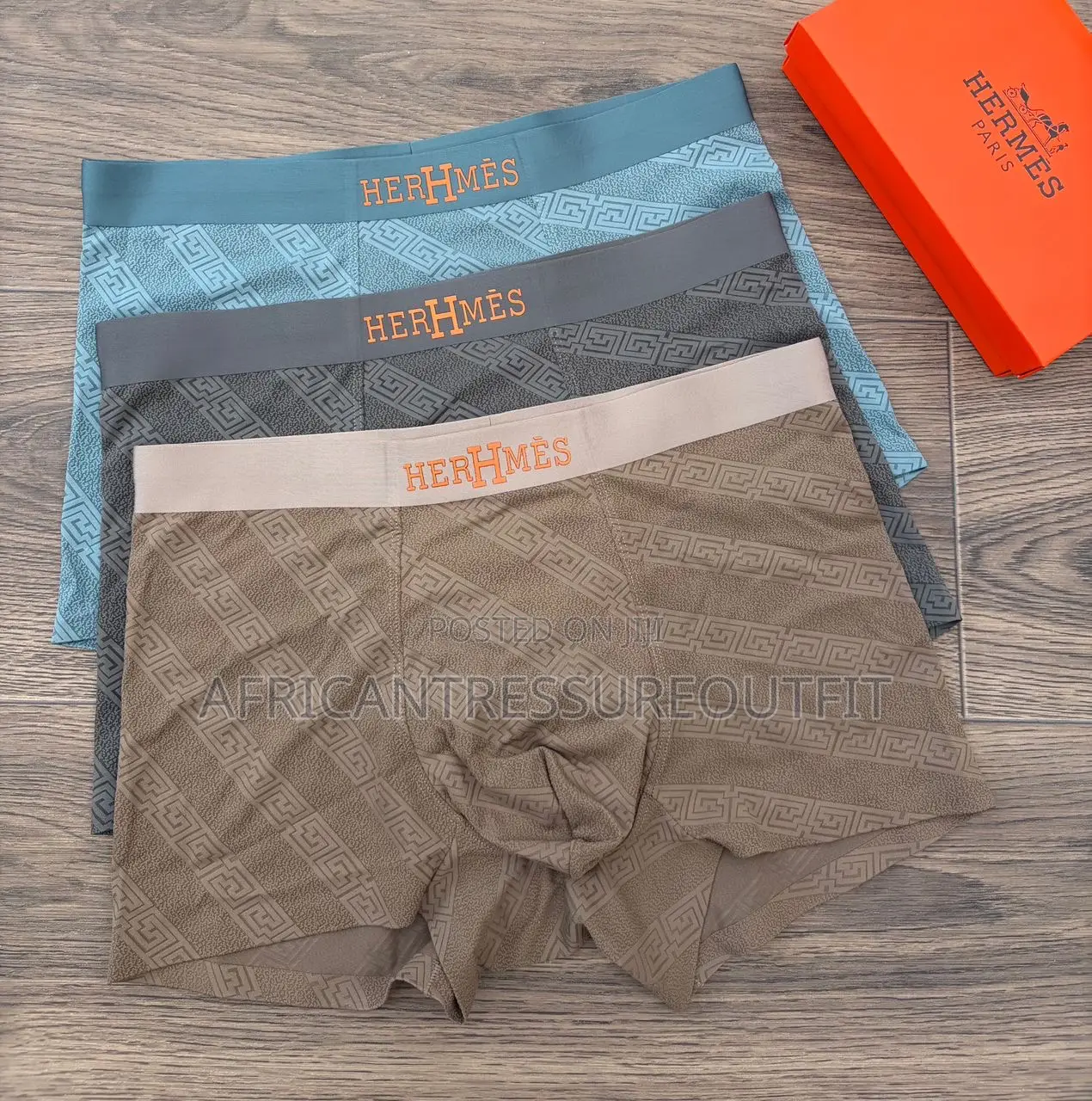 Prada Mens Boxers Feature Elastic Waistband Come in 3 Colour Sets