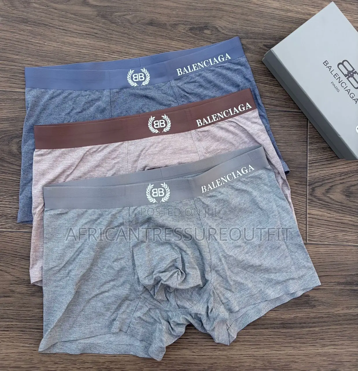 Prada Mens Boxers Feature Elastic Waistband Come in 3 Colour Sets