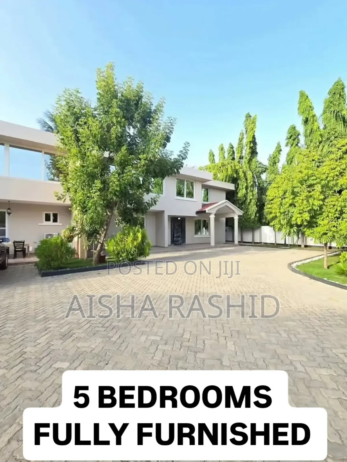 Furnished 5bdrm House in Kawe for rent