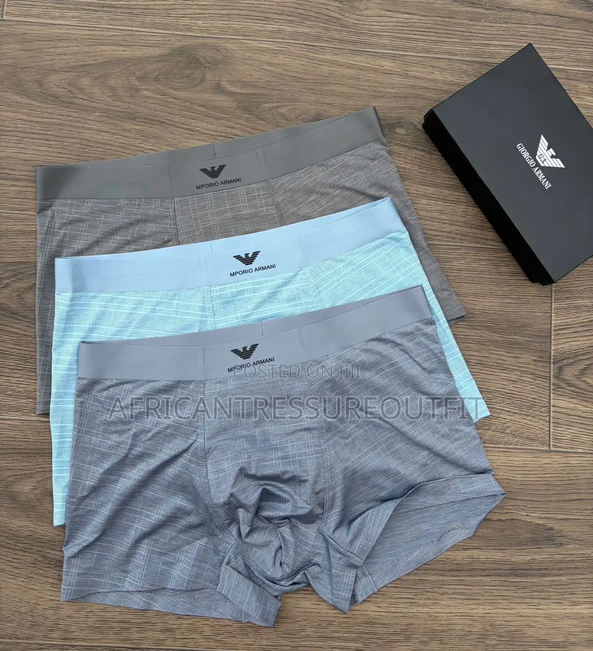Prada Mens Boxers Feature Elastic Waistband Come in 3 Colour Sets