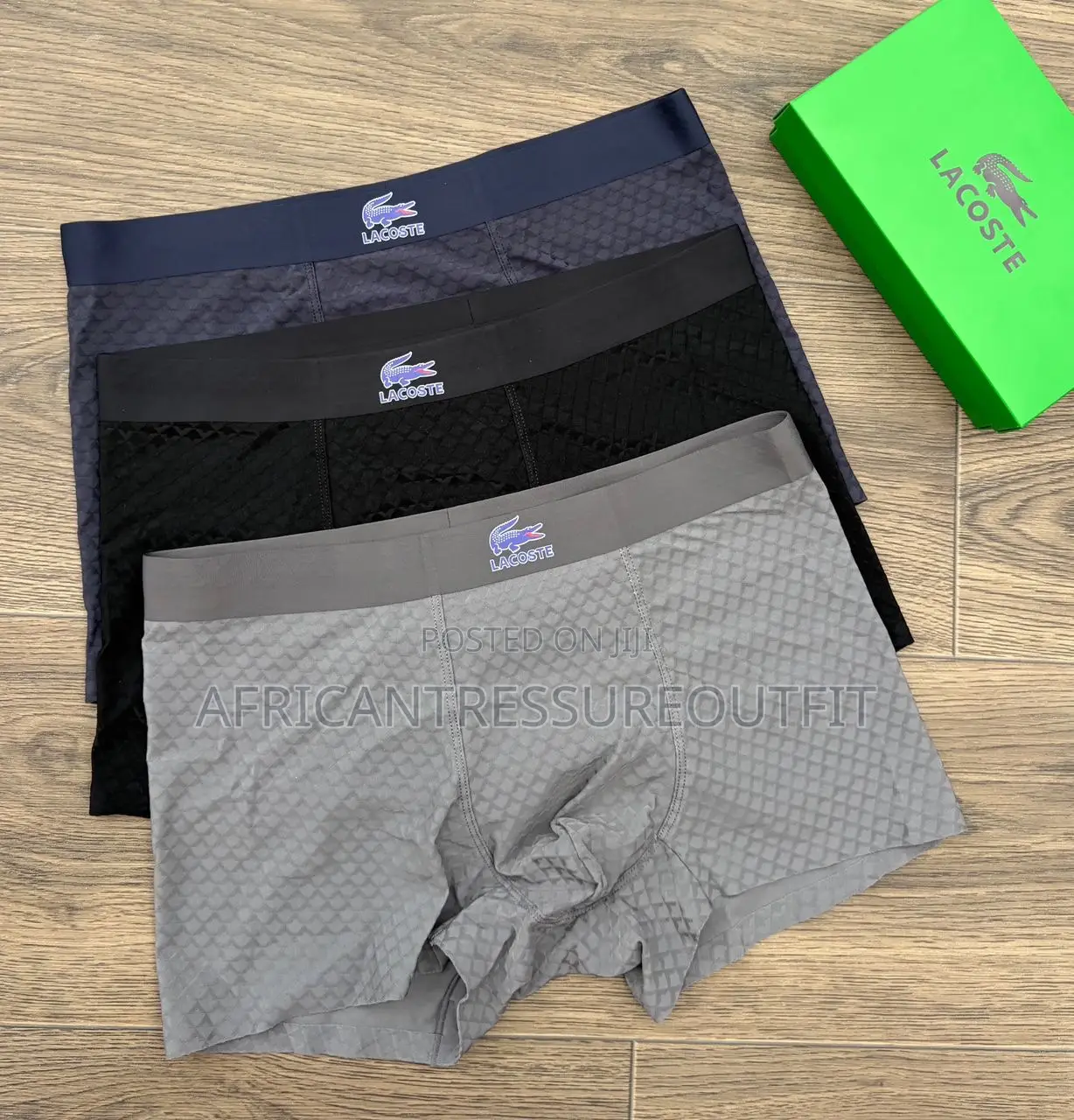 Prada Mens Boxers Feature Elastic Waistband Come in 3 Colour Sets