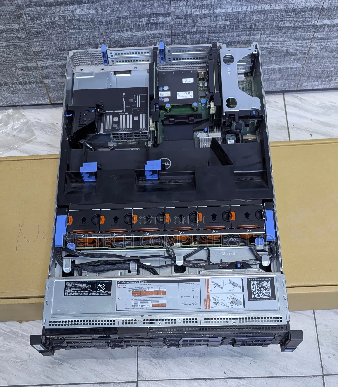 Server Dell PowerEdge R730 32GB Intel Xeon HDD 1T
