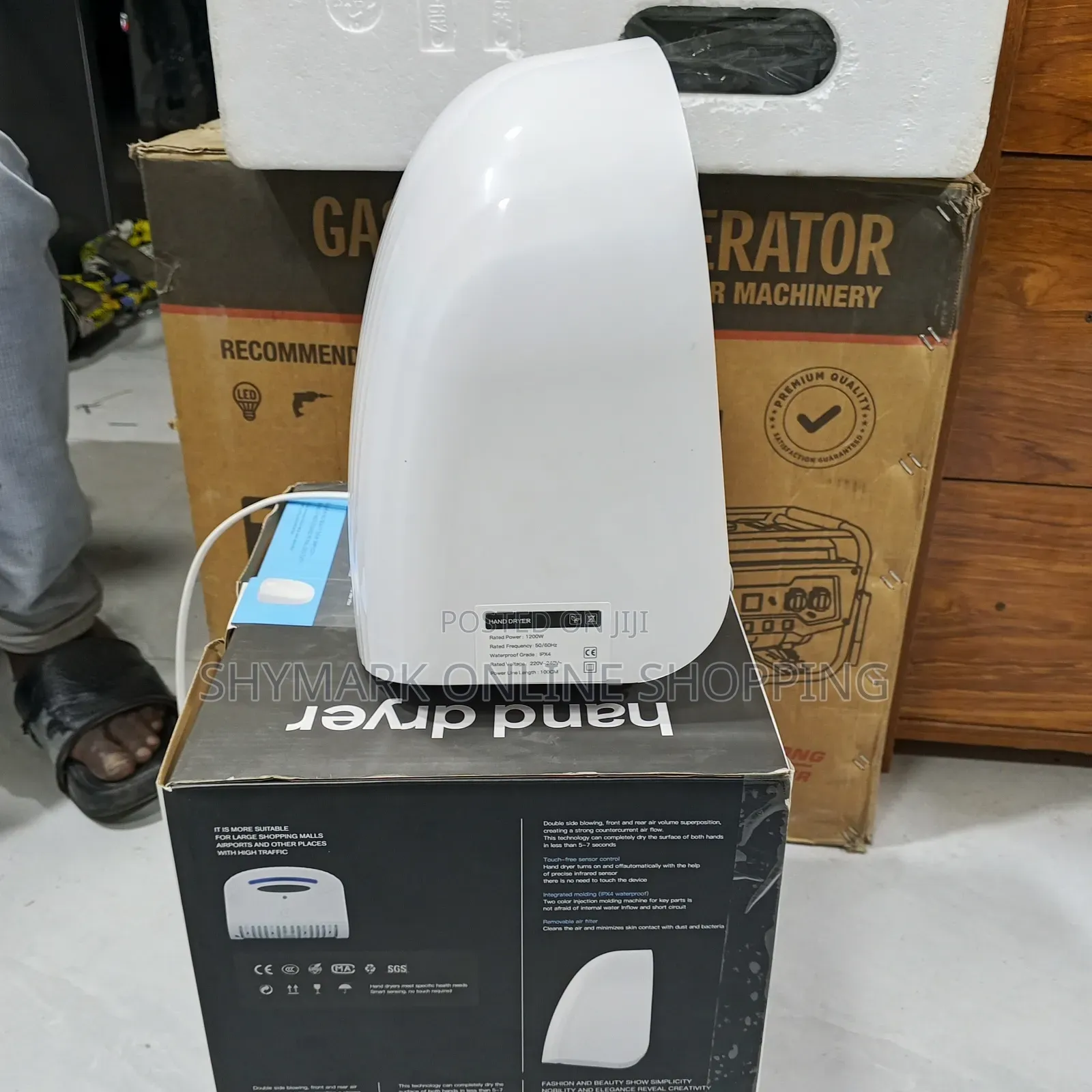 Interhasa 1200w Commercial Hand Dryer