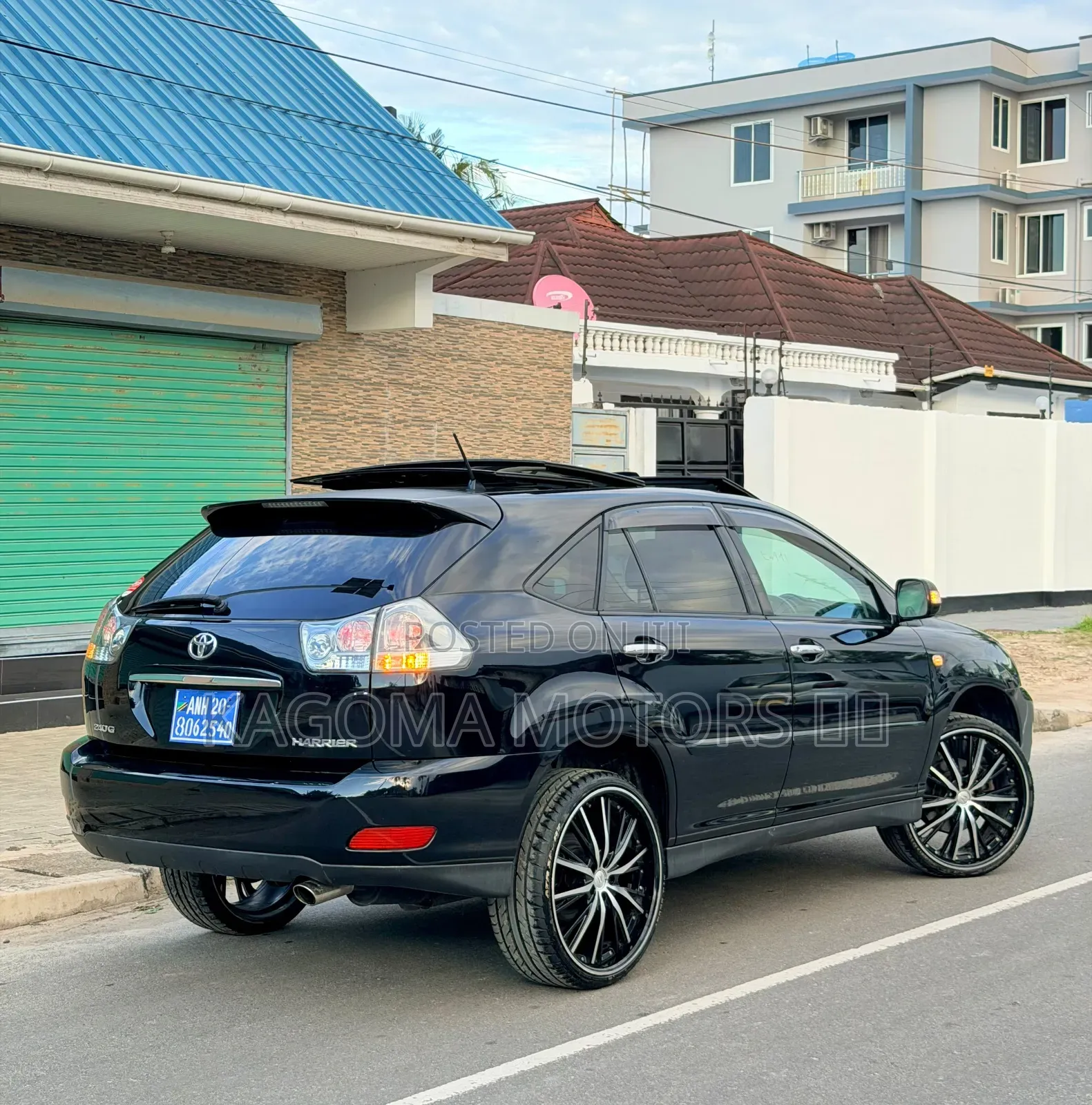 Toyota Harrier 2008 Black