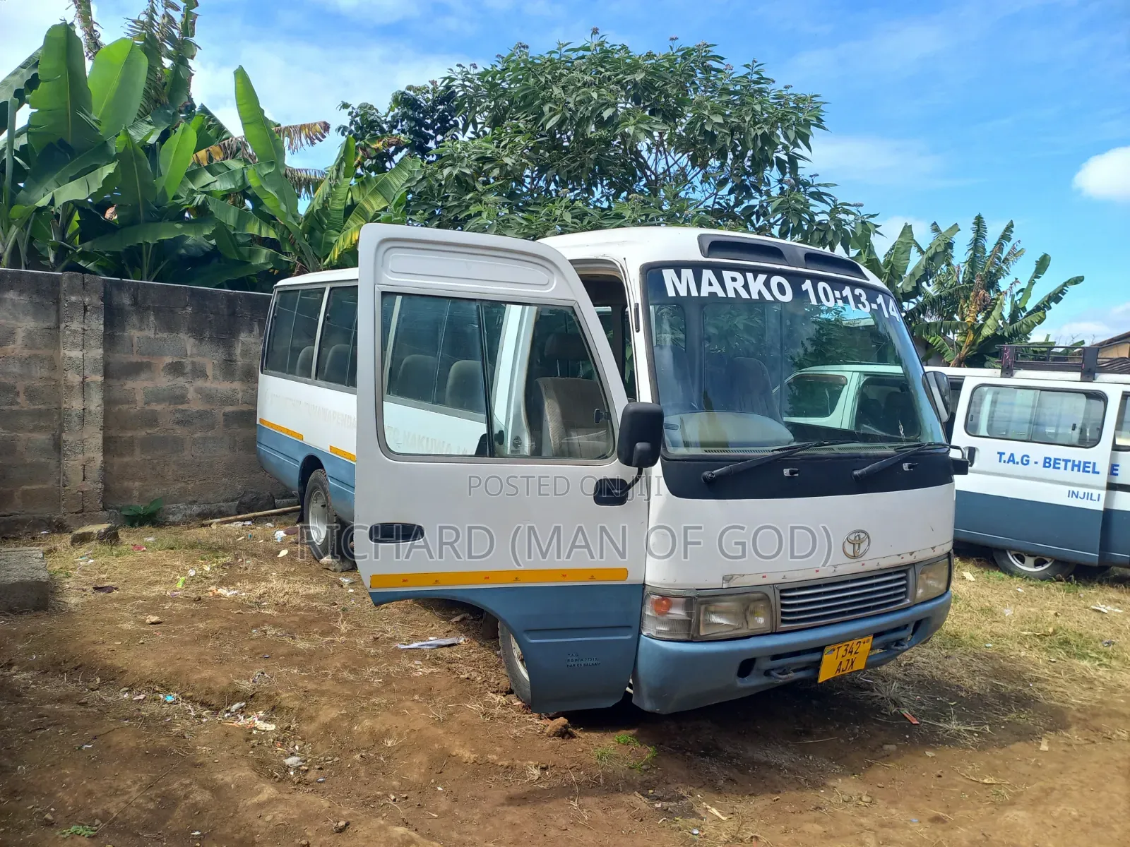 Toyota Coaster 1997 Blue
