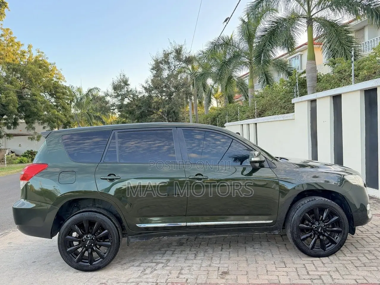 Toyota Vanguard 2010 Green