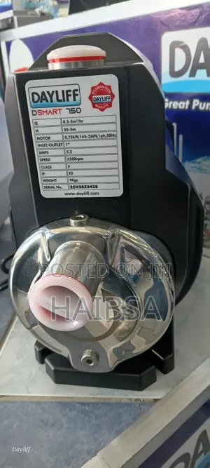 Powerful Dayliff Dsmart 150 Water Pump - Brand New Reliable