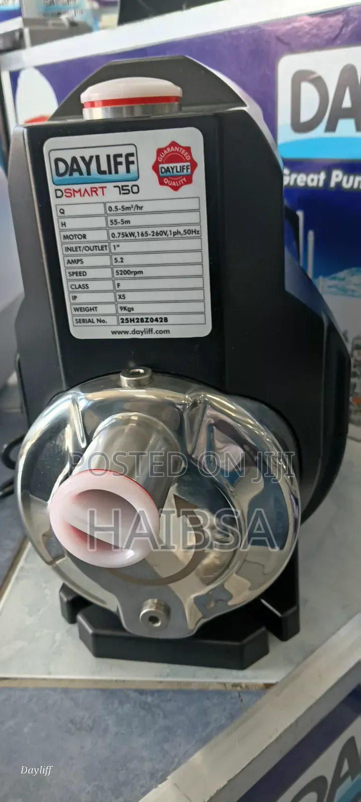 Powerful Dayliff Dsmart 150 Water Pump - Brand New Reliable