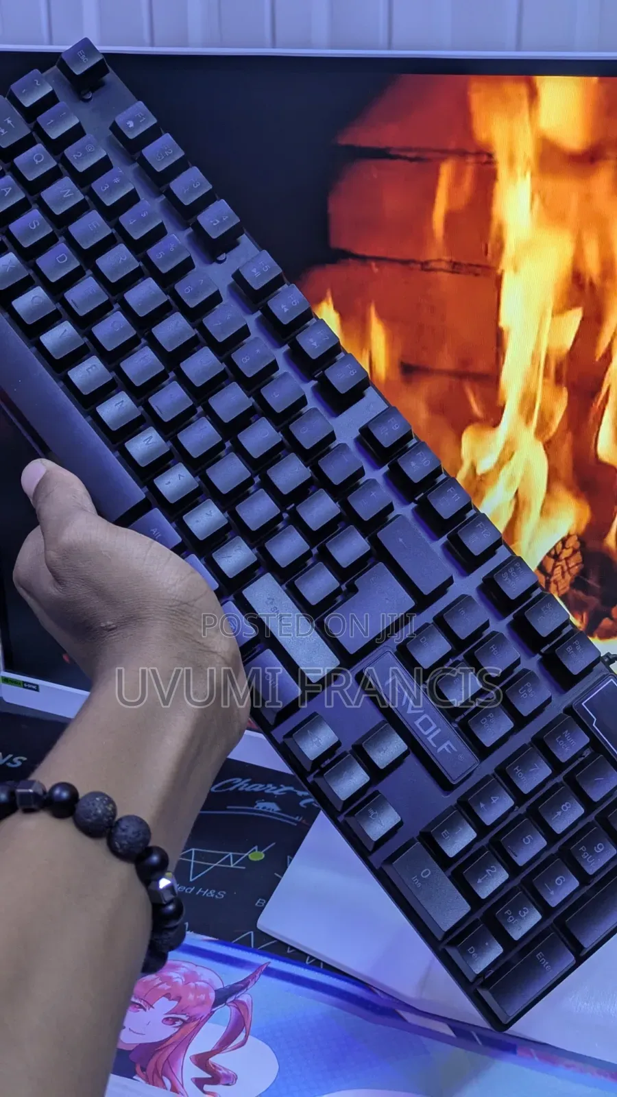 T-Wolf Mechanical Keyboard With Num Lock