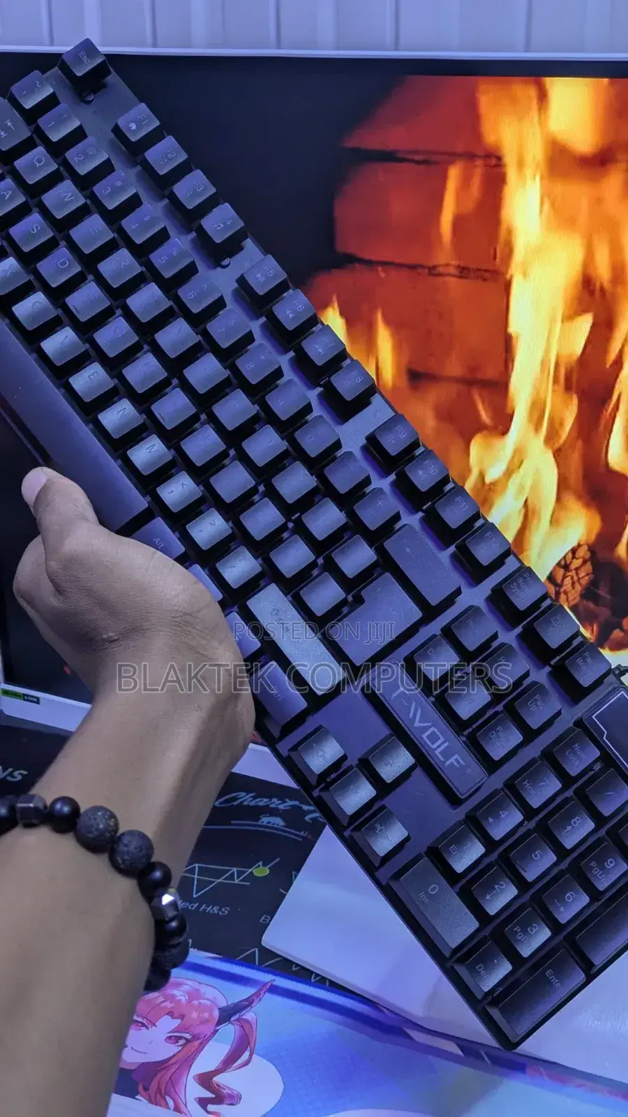 T-Wolf Mechanical Keyboard With Num Lock