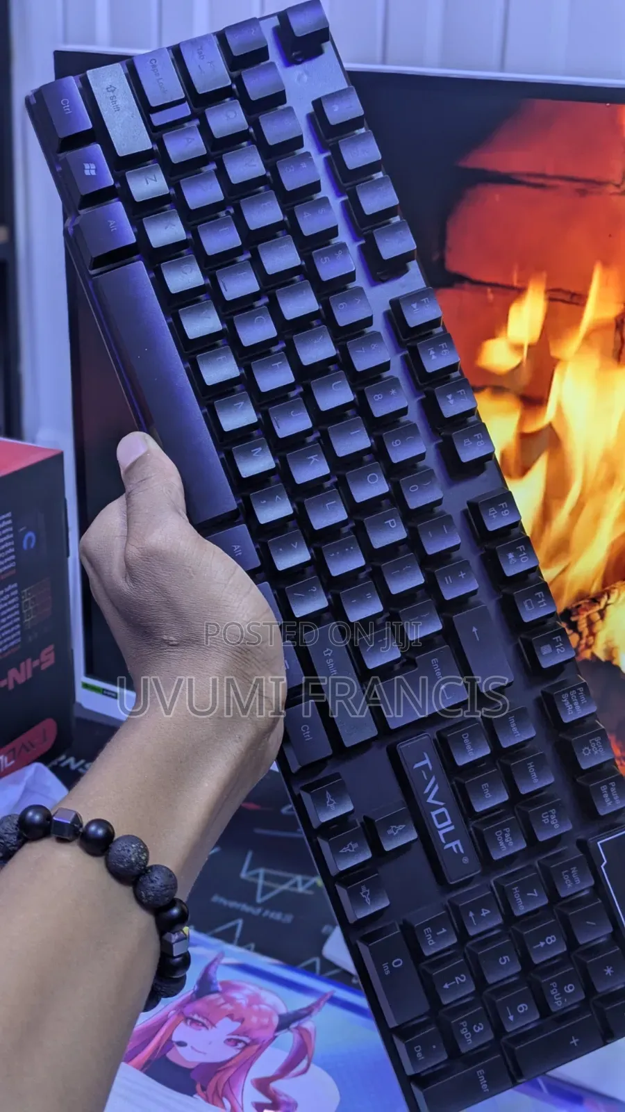 T-Wolf Mechanical Keyboard With Num Lock