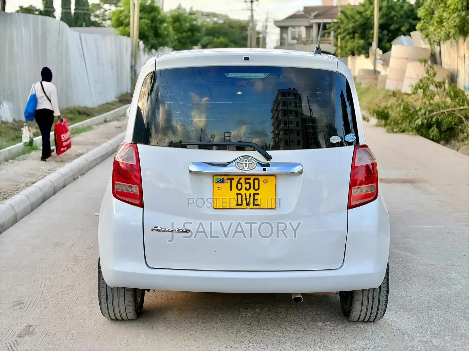 Toyota Ractis 2007 White