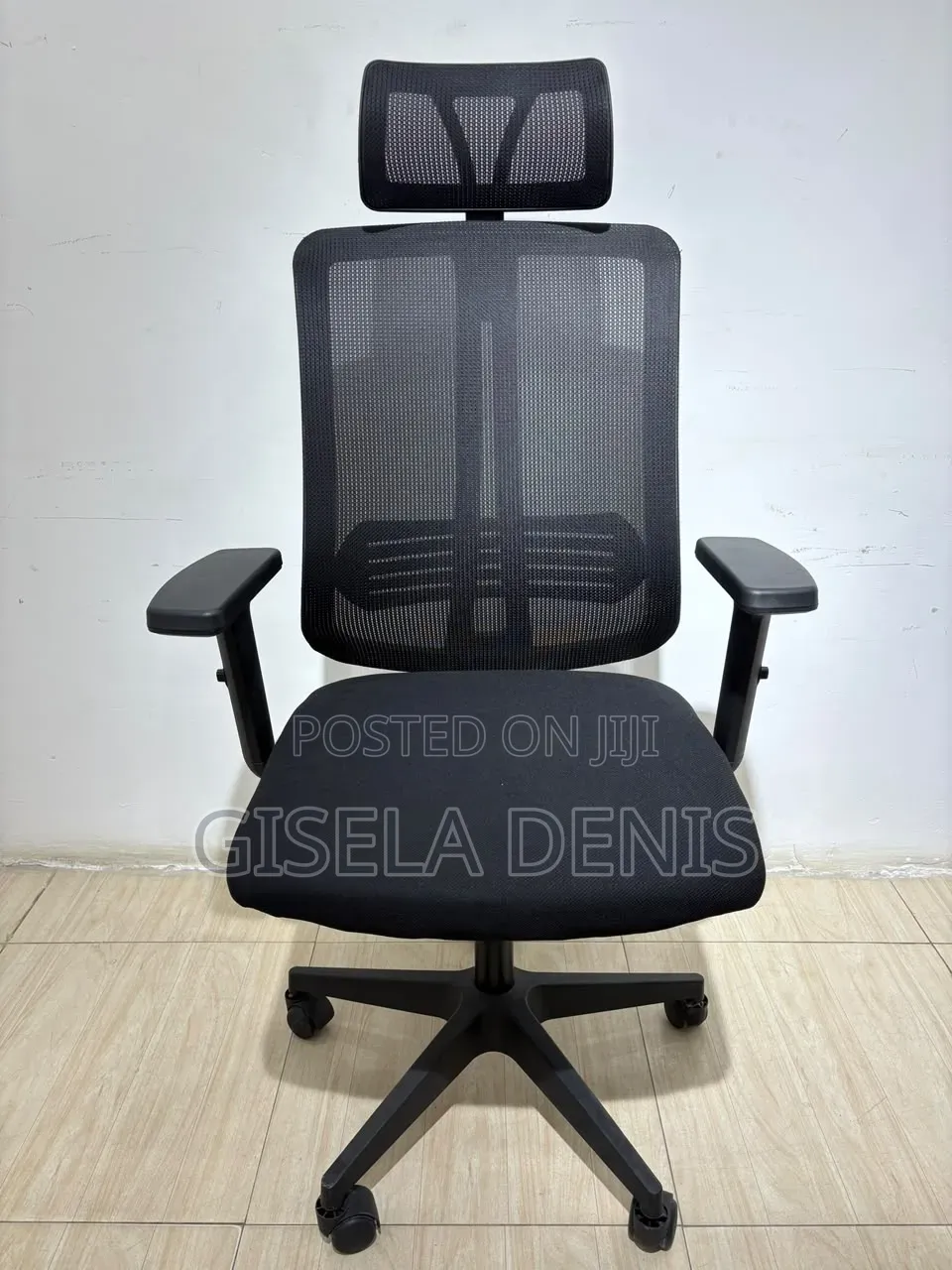 Full Black Ergonomic Chair
