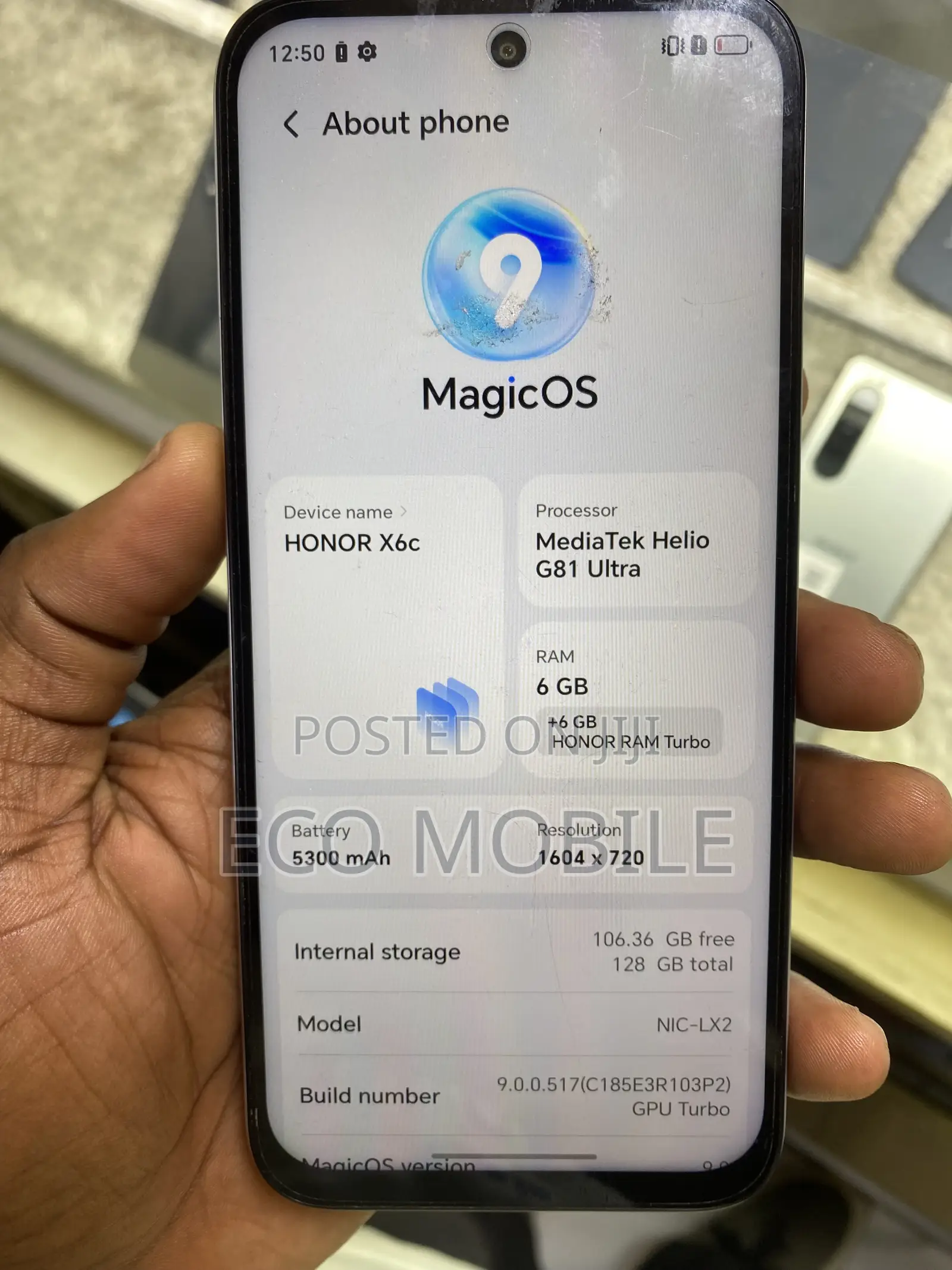 Honor X6C 128 GB White