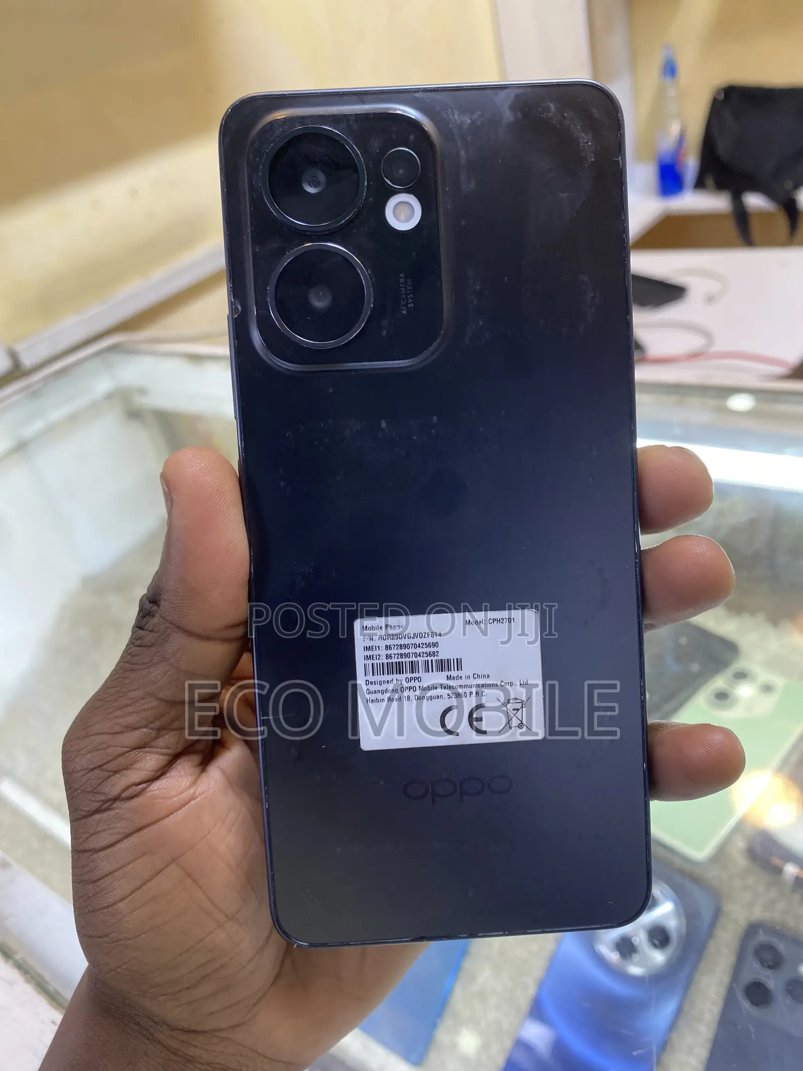 Oppo Reno13 F 256 GB Black