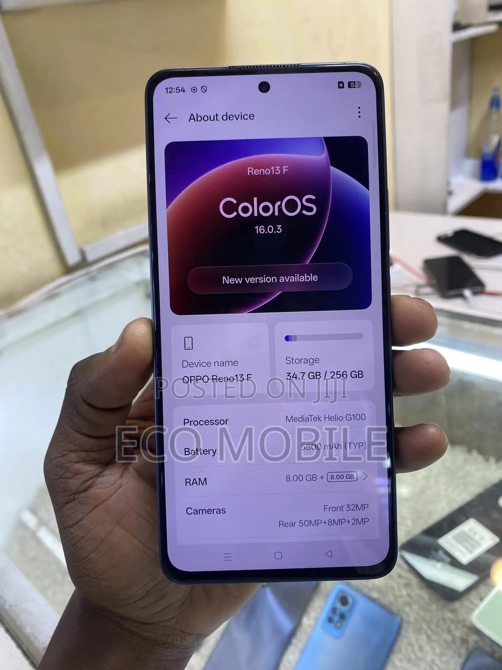 Oppo Reno13 F 256 GB Black