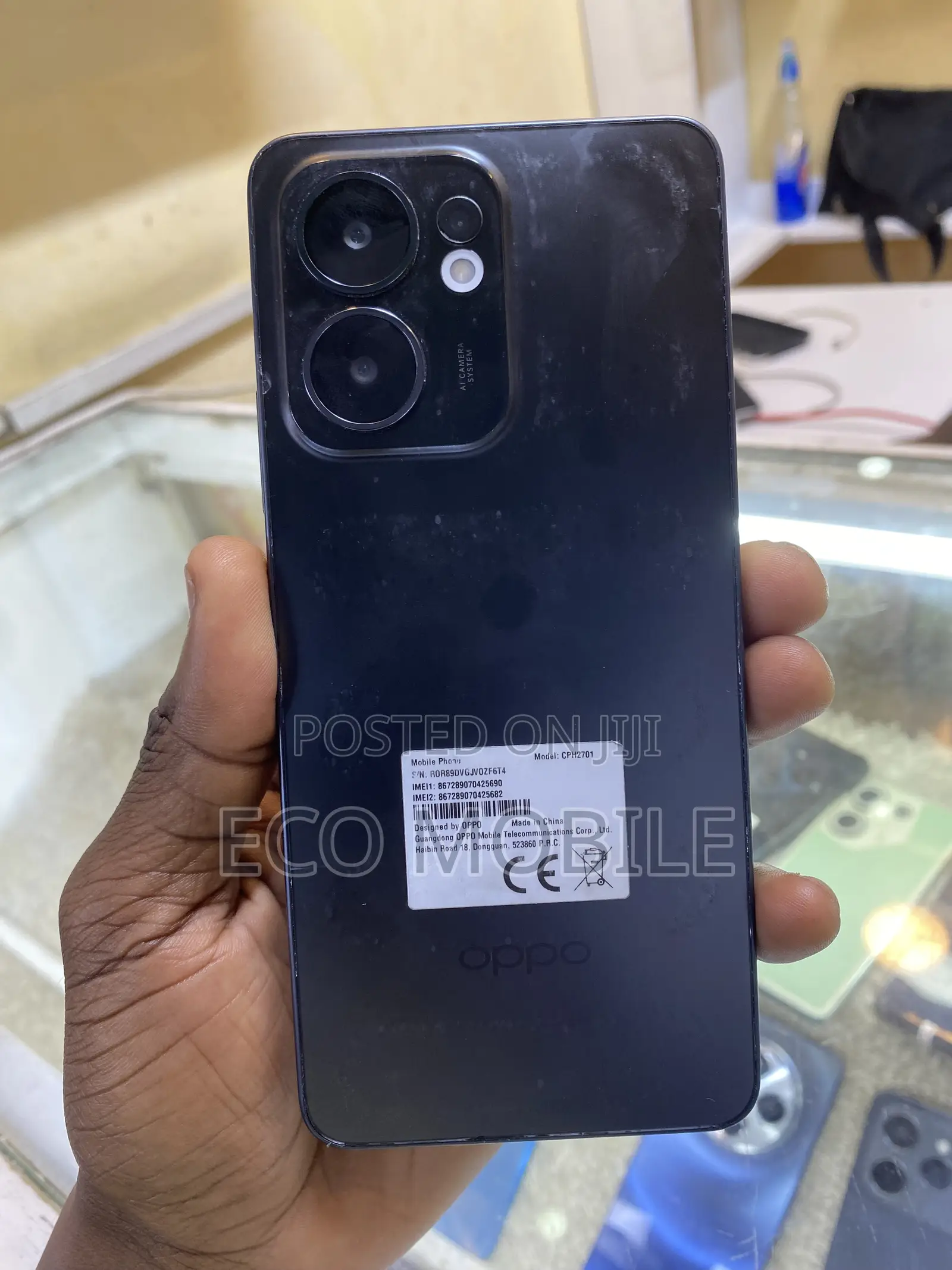 Oppo Reno13 F 256 GB Black