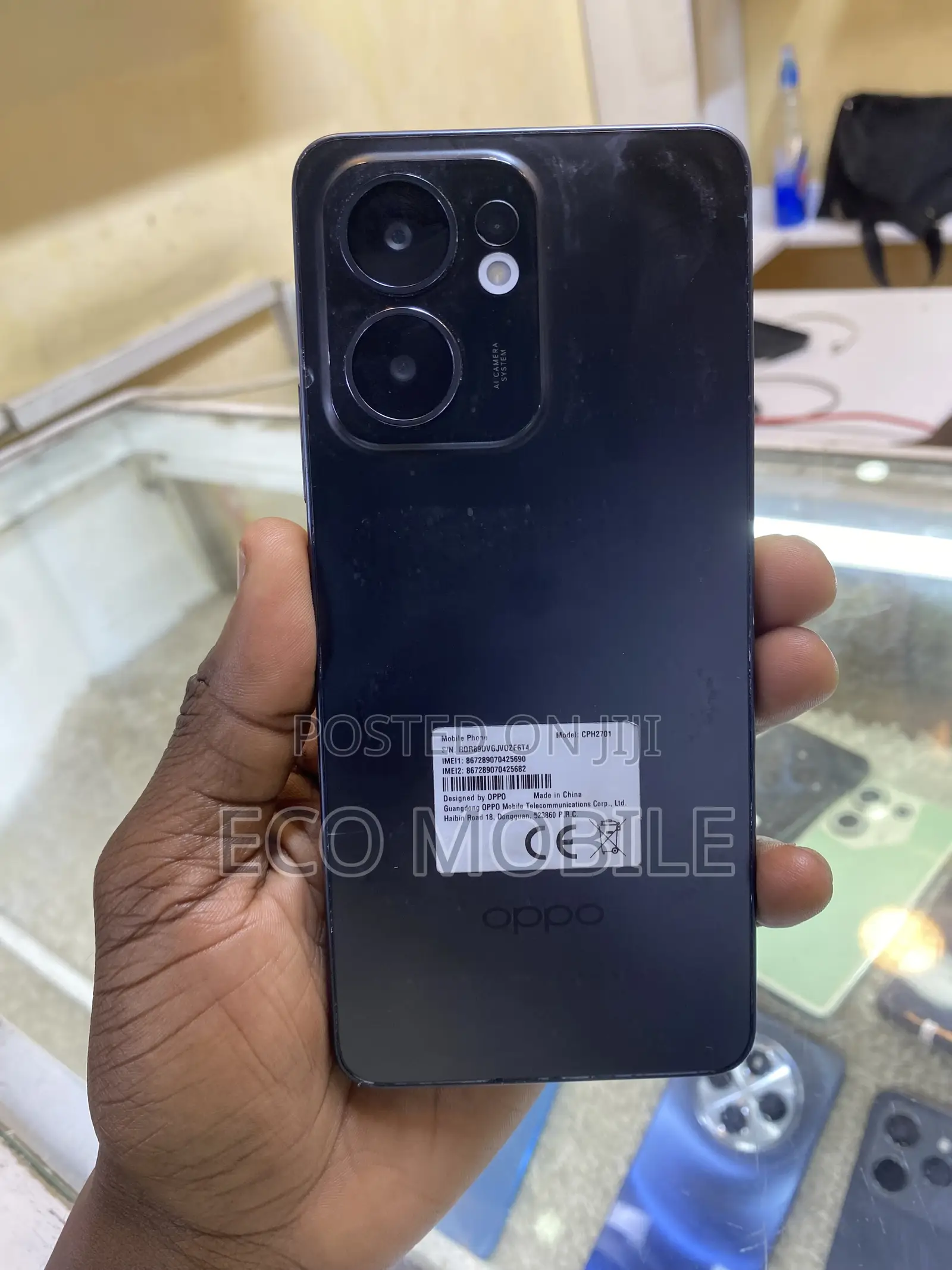 Oppo Reno13 F 256 GB Black