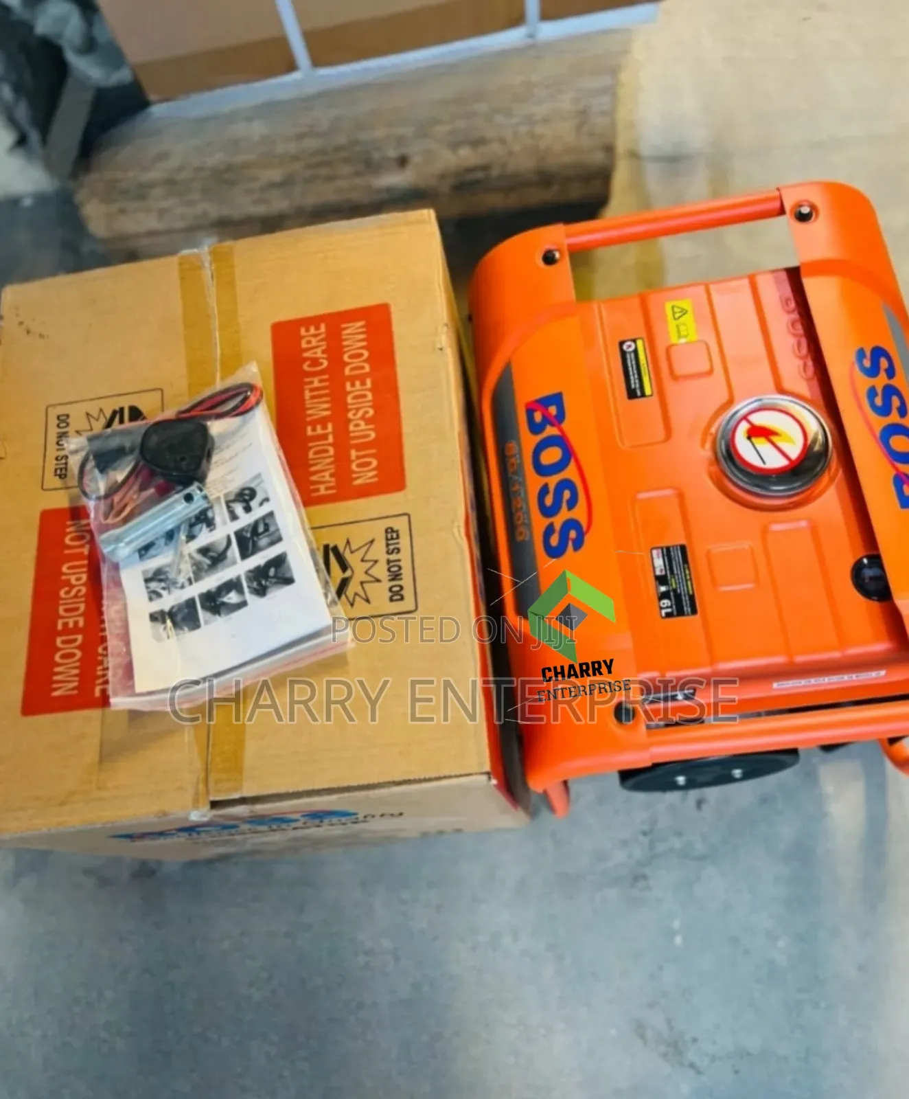 100% Copper Boss Generator Bg 1200 Single Phase 1kv/ 1kw