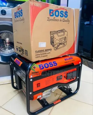 2.8 Kw/ 2.8kva Boss Generator Bg3500 Avr Automatic Premium 100% Copper