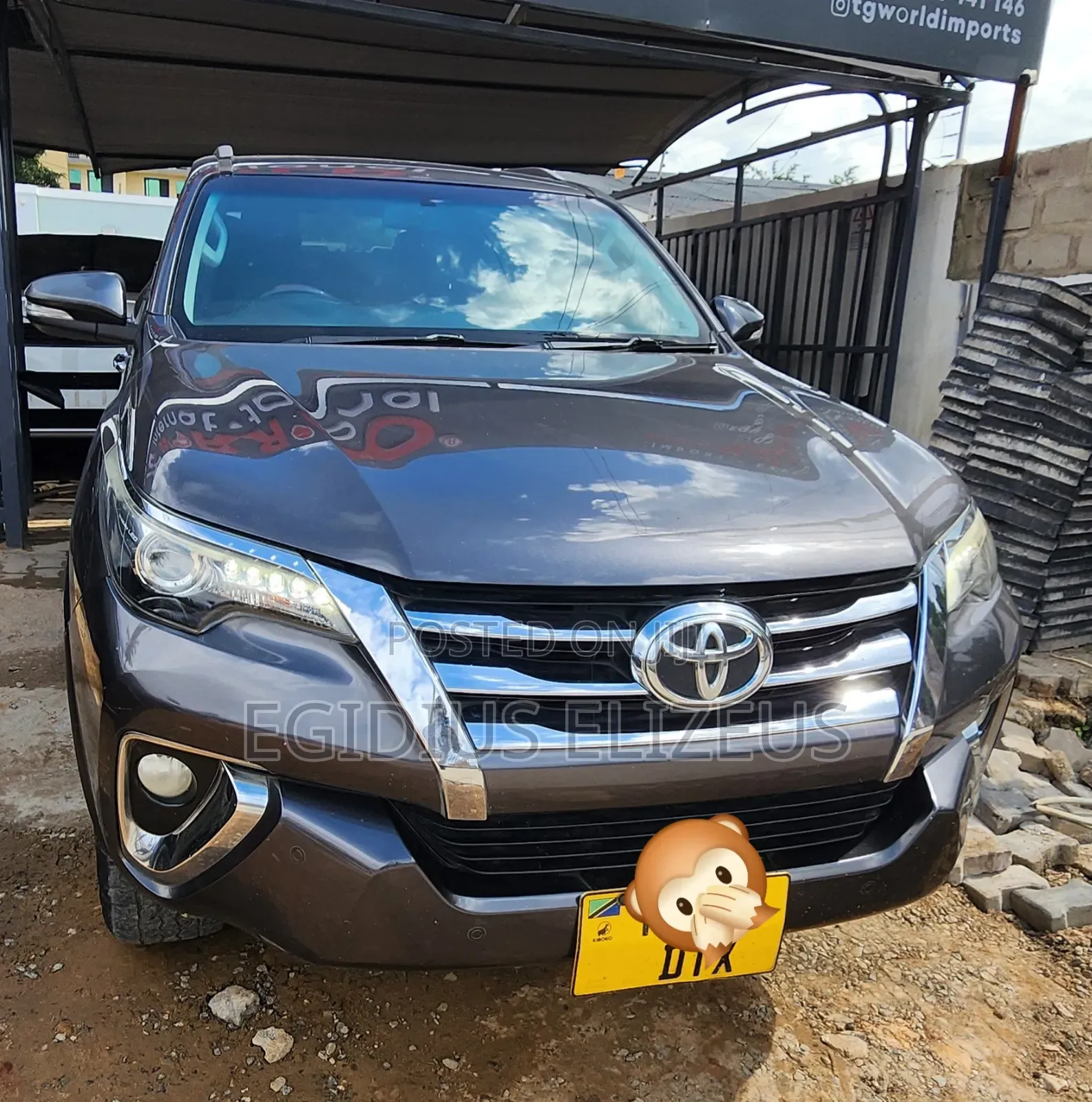 Toyota Fortuner 2016 Gray